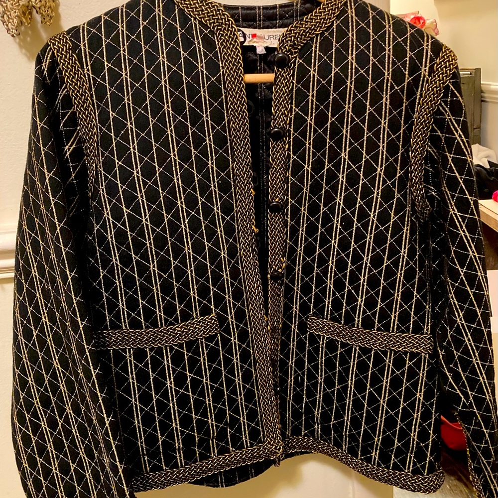 Vintage and rare Saint Laurent Russian Collection Quilted Jacket